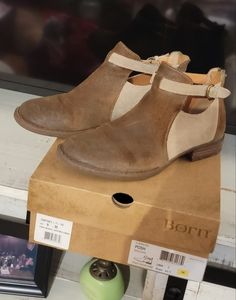 Born ankle boots Posh style